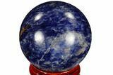 Polished Sodalite Sphere #116147-1